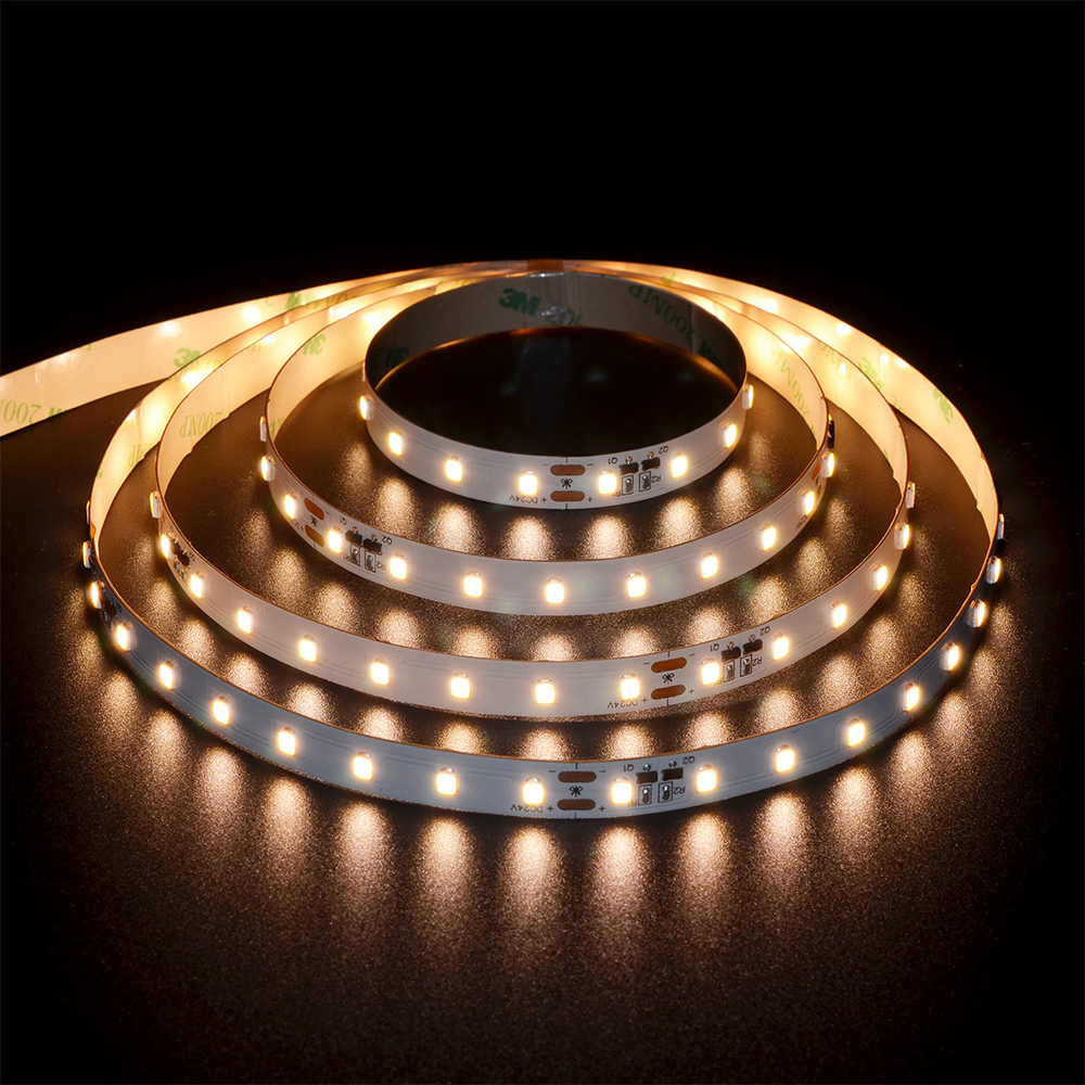 DC24V 2835SMD 80LEDs/M High-Efficiency Constant Current Flexible LED Strip Lights - 16.4ft Per Roll DC24V 2835SMD 80LEDs/M High-Efficiency Constant Current Flexible LED Strip Lights - 16.4ft Per Roll